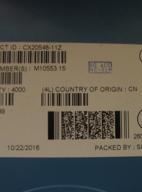 CONEXANT品牌芯片 CX20548-11Z QFN16 20548-A 进口原装现货