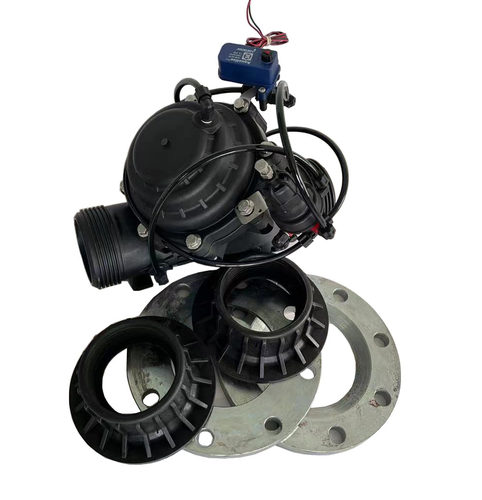 赞臣160管6吋高标准农田智能水肥自动控制灌溉脉冲电磁减压阀