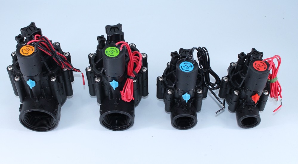 自动智能控制系统灌溉电磁阀大田温室滴喷灌溉牛舍喷淋降温套件