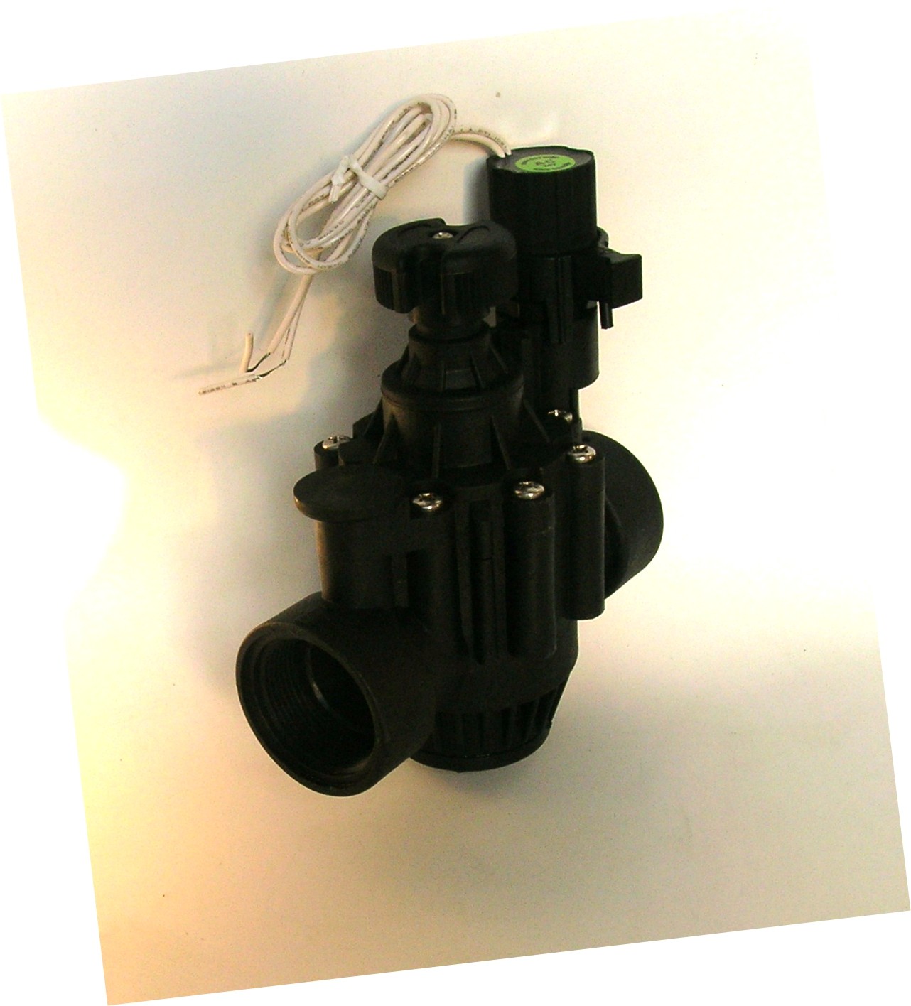 手动电动一体农业园林智能灌溉用灌溉交流电磁阀 DN40 AC24V