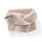 随意搭 秋冬山羊绒护颈小围脖女保暖针织百搭假领子套头脖套