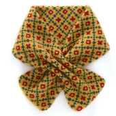 秋冬季 软糯山羊绒儿童围巾男宝宝保暖针织围脖男女童交叉穿孔脖套