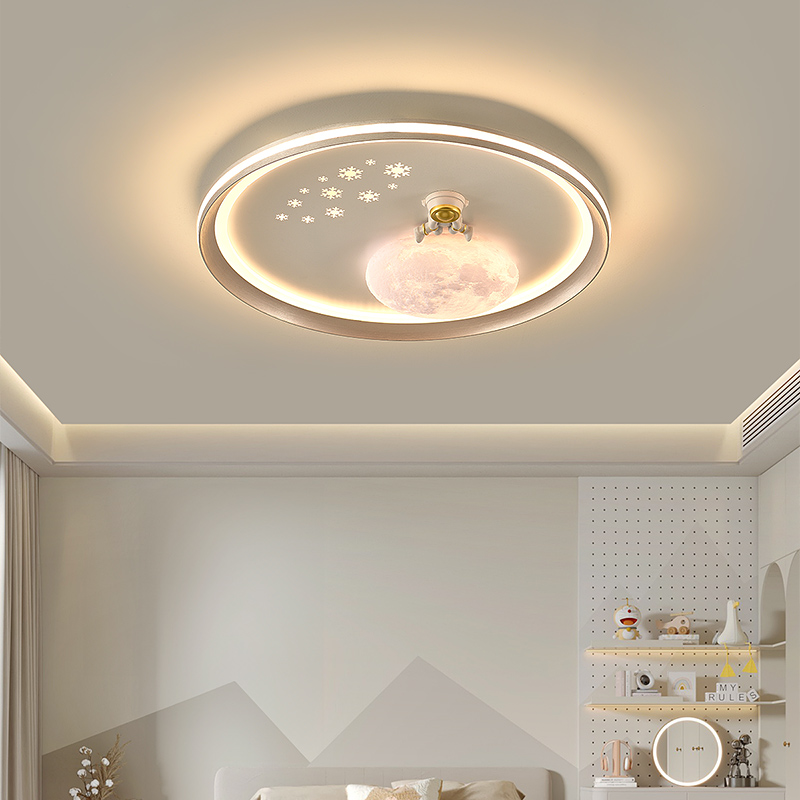 简约北欧轻奢房间客厅书房