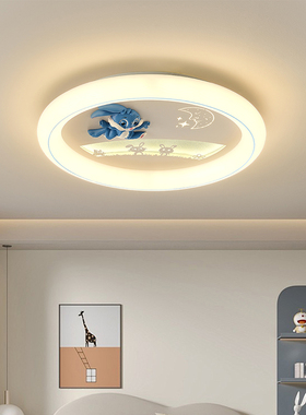 新款现代简约主卧室灯吸顶灯餐厅书房大气LED灯圆形方形灯具8459