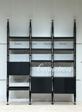 高定意式北欧复古cassina书架博古架