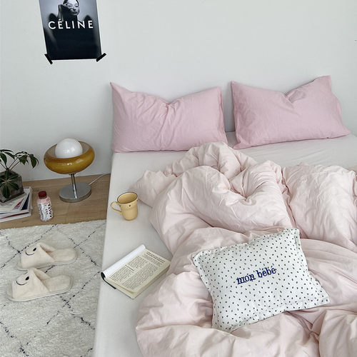 四件套百分百全棉简约北欧