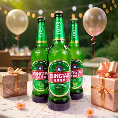 青岛啤酒经典1903瓶12瓶一厂青啤