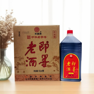 新华锦即墨老酒桶装1.8升X4桶实惠大众型半甜型焦香型老酒黄酒