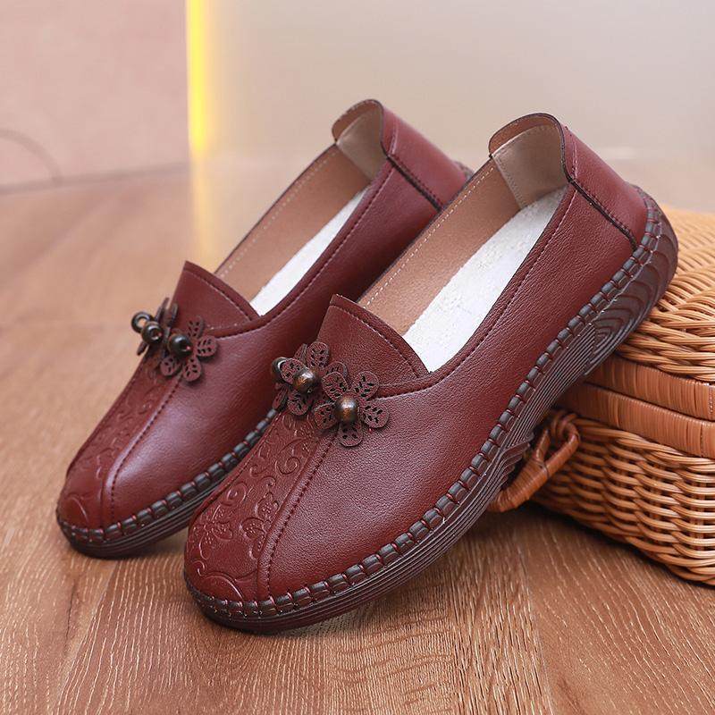 新款春秋老北京布鞋女单鞋牛筋软底中老年妈妈鞋防滑老人奶奶鞋子,女鞋,浅口单鞋,淘宝优惠券,粉丝福利购,淘宝优惠卷