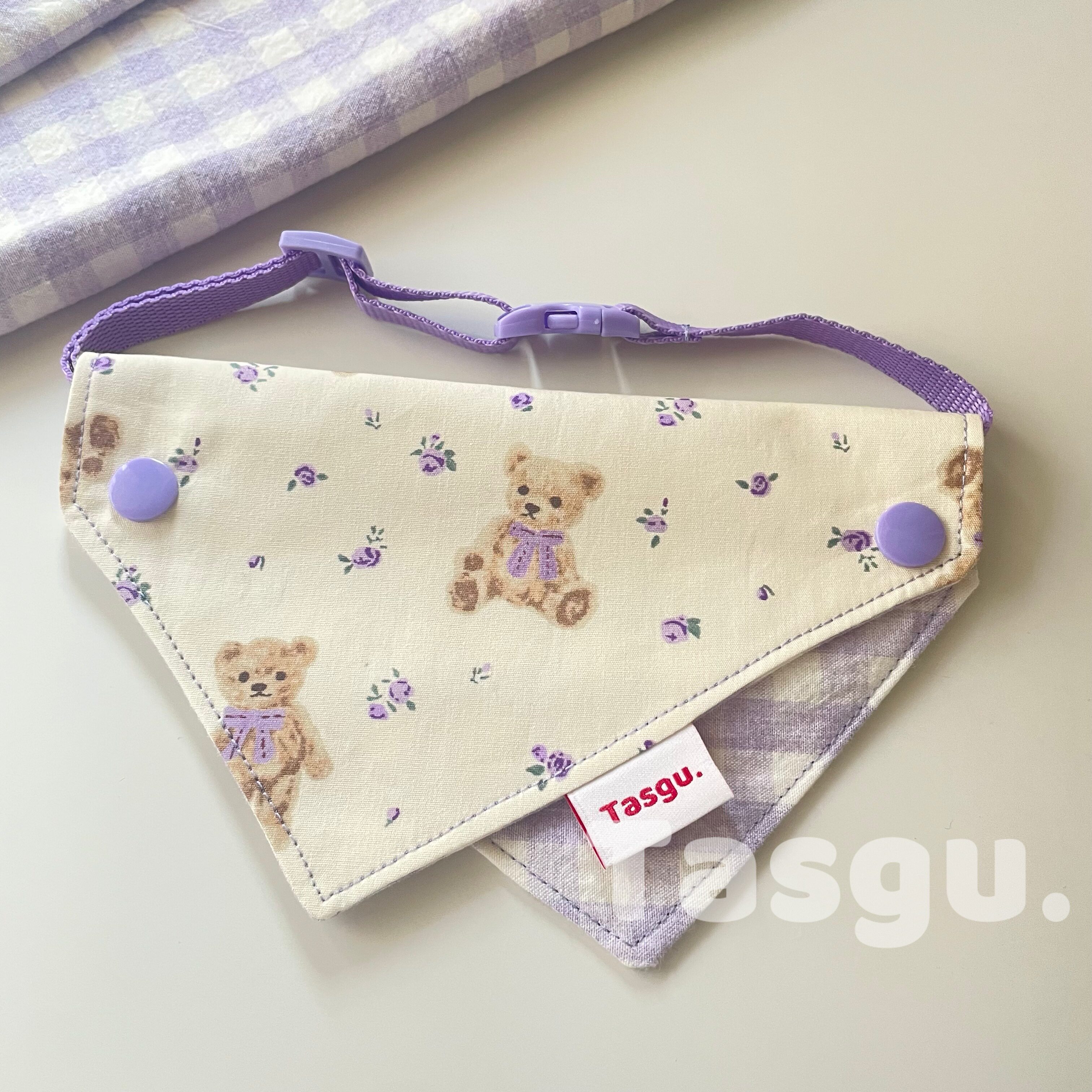 Tasgu.|宠物口水巾狗狗三角巾猫猫围兜韩国可爱小熊围脖宠物装饰