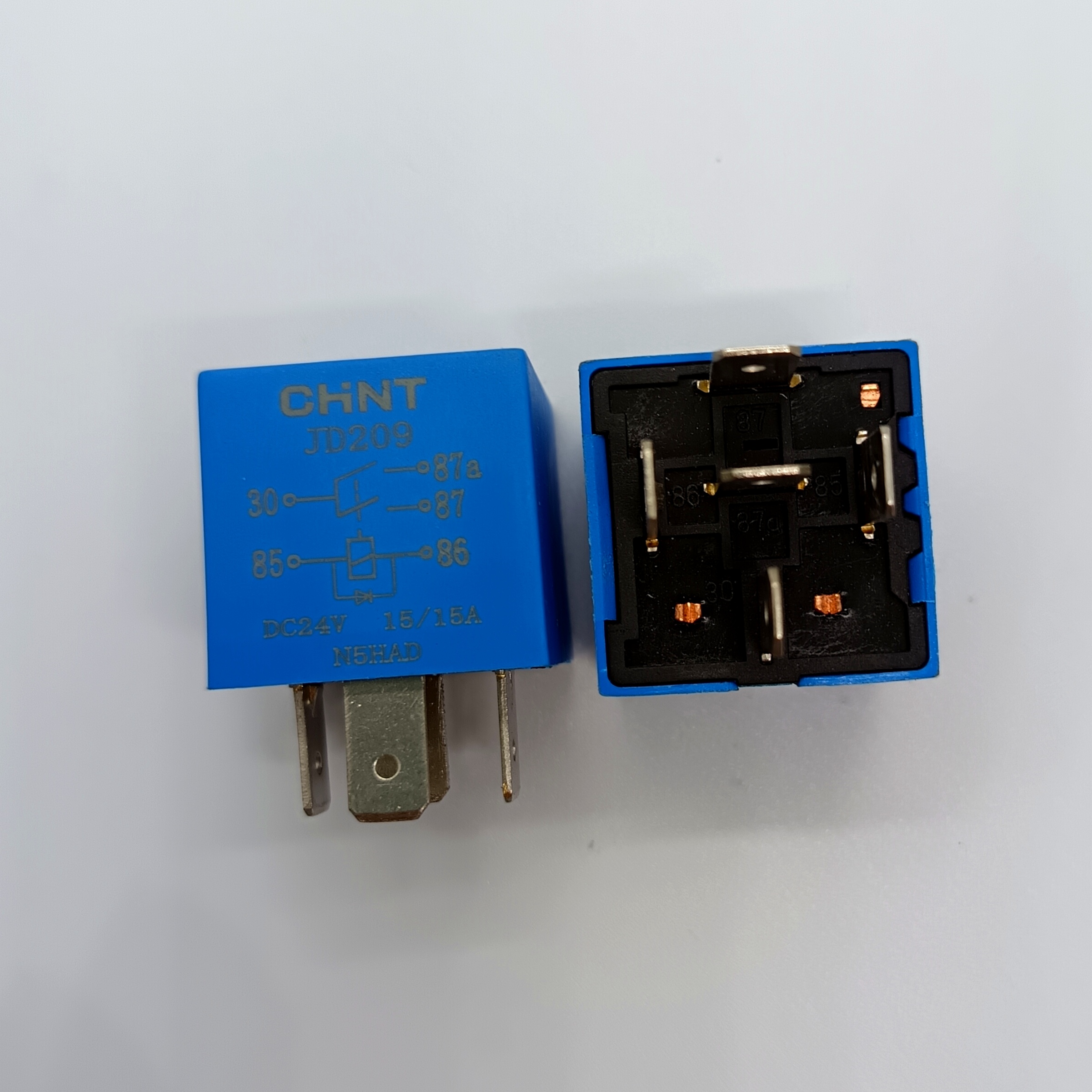 双触点汽车继电器正泰闪光24V12V