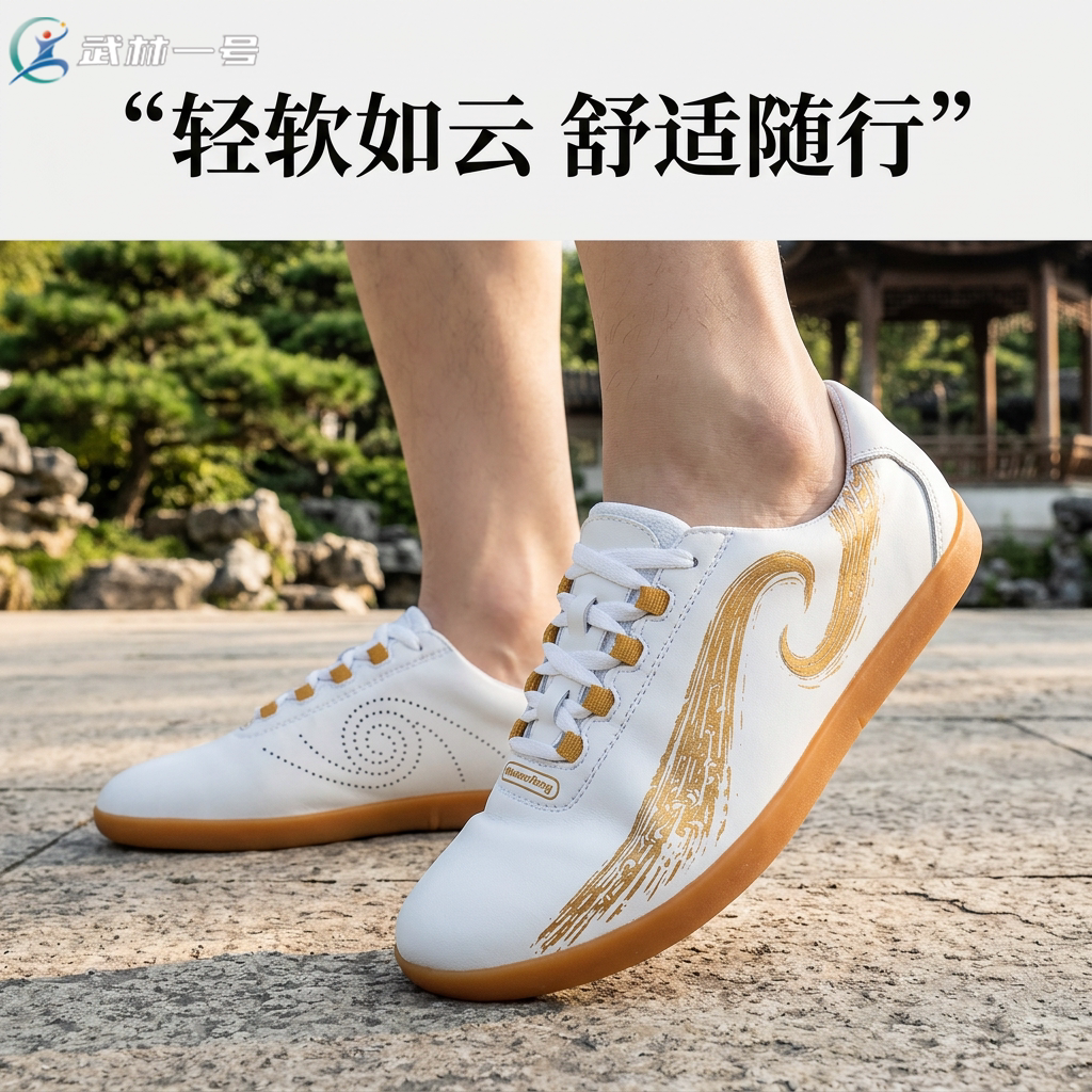 太极鞋女款夏天透气专业武术训练太极拳八段锦练功鞋男士武林一号图片