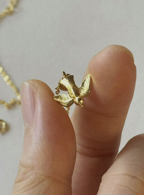 MINI BLOOM 小鸟项链 纯银电镀18K金自由个性百搭时尚设计款项链