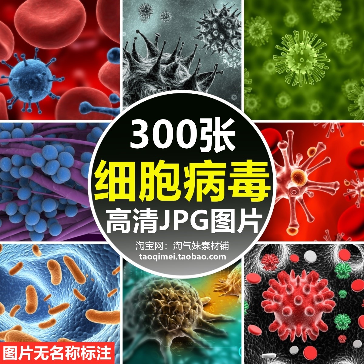 高清jpg细胞病毒图片毛细血管冠状病菌细菌微生物医学健康类素材