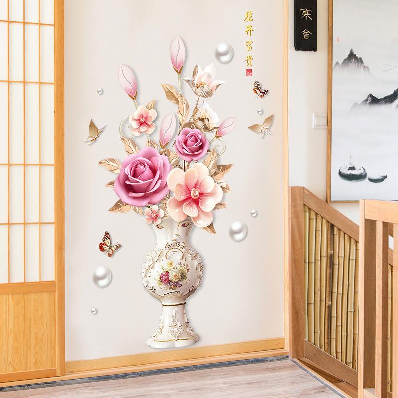 卧室温馨贴纸客厅电视背景墙贴画