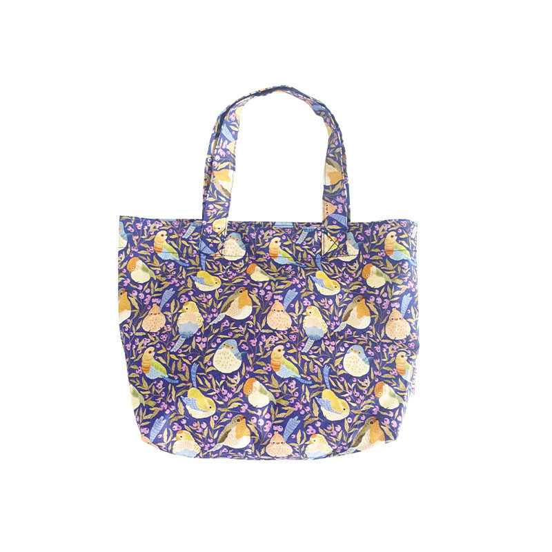 HUJI祤集Sneaky手提袋插画小鸟小鸟,箱包皮具/热销女包/男包,时尚帆布包,淘宝优惠券,粉丝福利购,淘宝优惠卷