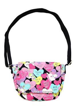 HUJI祤集Flap斜挎包POPOLO爱心独角兽