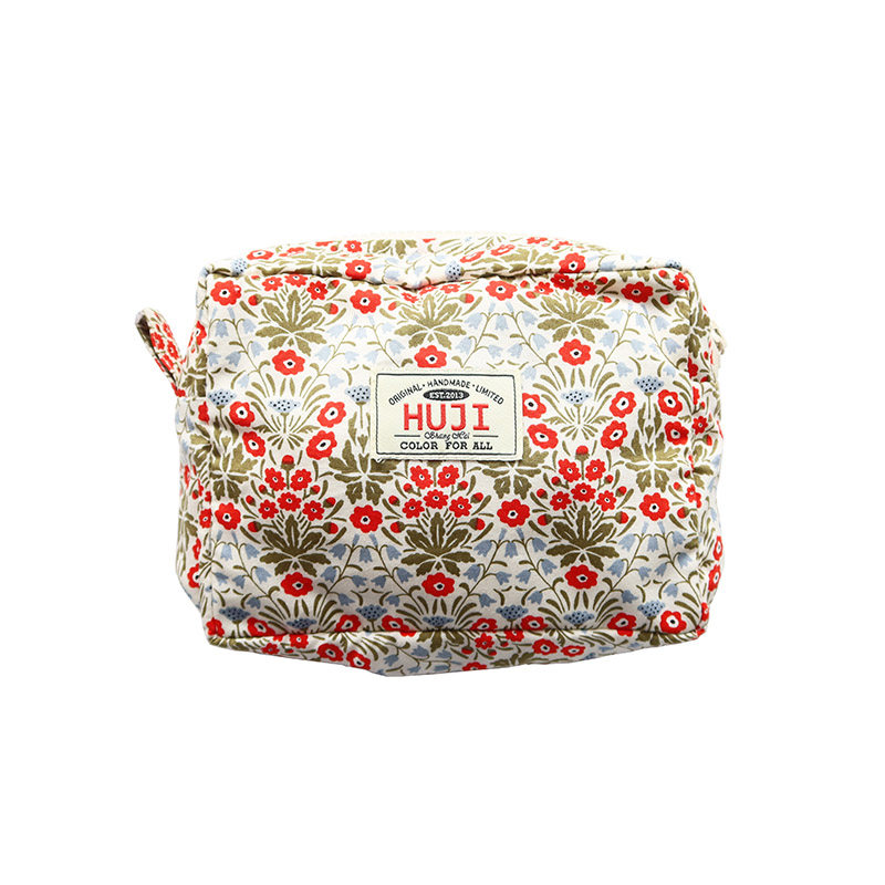 huji祤集化妆包插画花枝