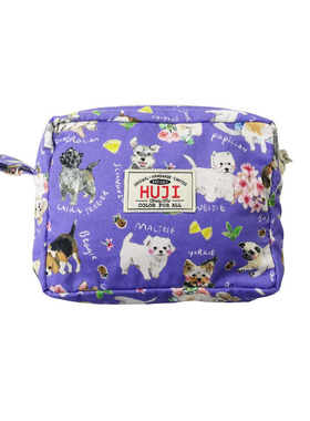 HUJI祤集Motley收纳包插画狗狗系列