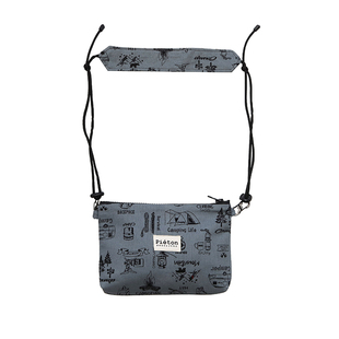 HUJI祤集pieton斜挎包插画露营camping