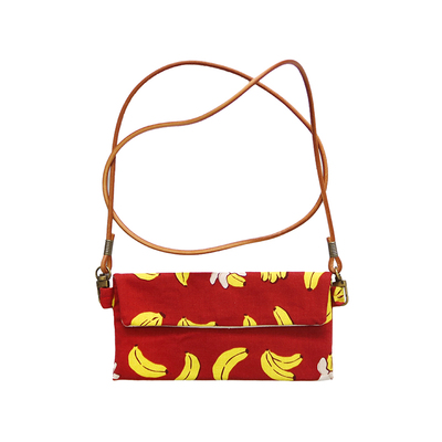 HUJI祤集Comfy斜挎包插画香蕉香蕉