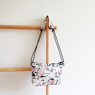 HUJI祤集pieton斜挎包插画企鹅企鹅