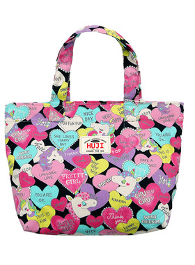 HUJI祤集Sneaky手提袋POPOLO爱心独角兽