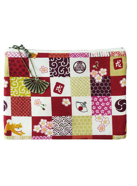 HUJI祤集Komon收纳包插画柴柴合集