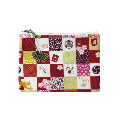 HUJI祤集零钱包柴柴小卡通包