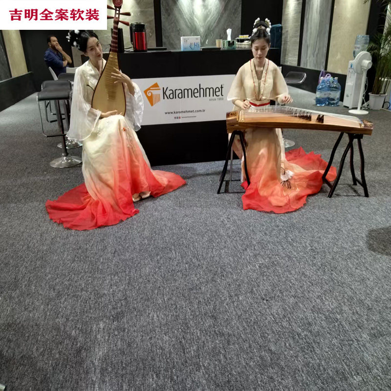 厦门办公室地毯满铺整铺商用办公地毯写字楼台球馆楼梯店面地毯灰