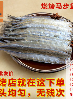 烧烤店专用 马步鱼干 马步鱼 针鱼 棒棒鱼 马步鱼干烧烤用 针鱼干