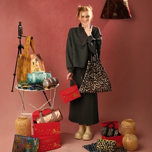 LOQI限量盲盒旅行包轻便折叠环保袋收纳袋腰包电脑内胆包随机发货