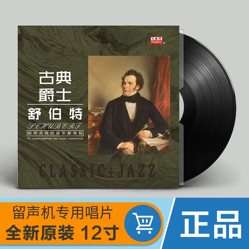 舒伯特 古典爵士 钢琴古典音乐LP黑胶唱片留声机专用12寸碟片大碟