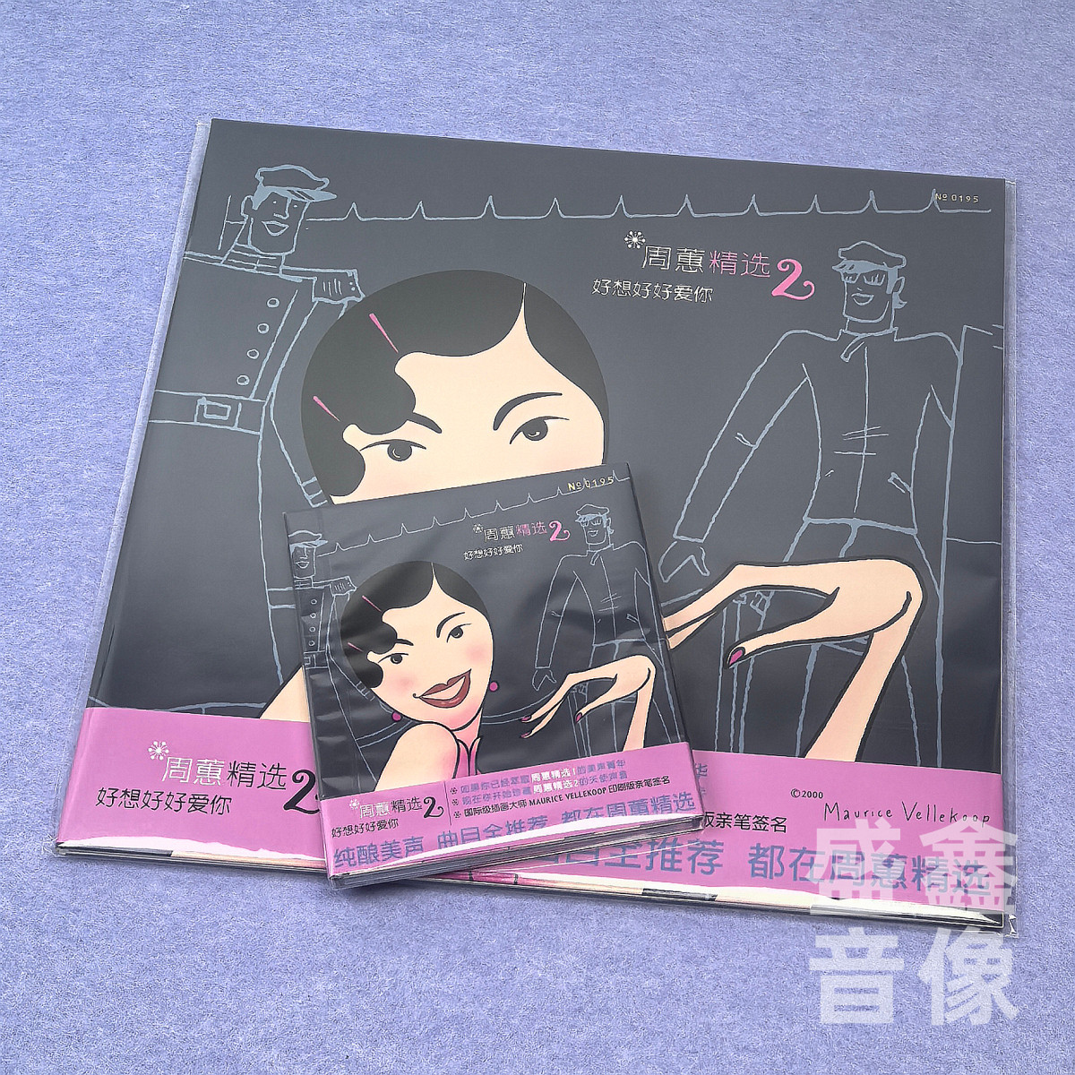 同号可选号 官方正版 周蕙精选2好想好好爱你 CD+LP彩胶唱片首批