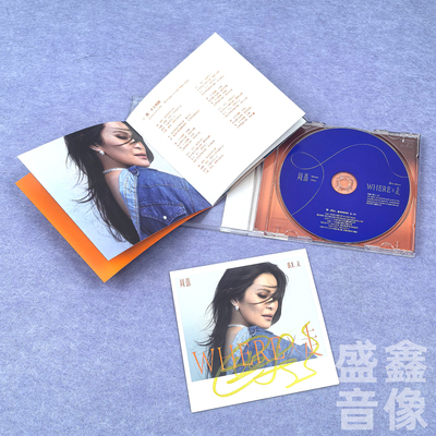 签名正版 周蕙新实体专辑 Where X 走 蕙儿走 CD唱片碟+小册周边