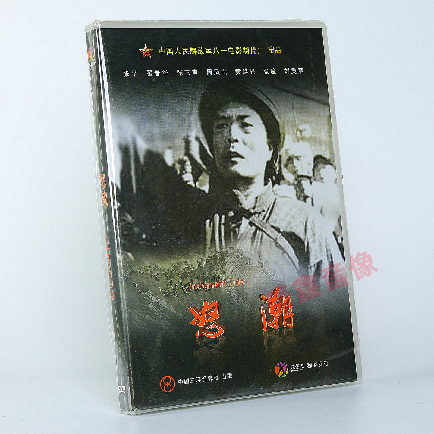 正版老电影 怒潮 经典优秀军事战争故事片 DVD光盘碟 张平 瞿春华