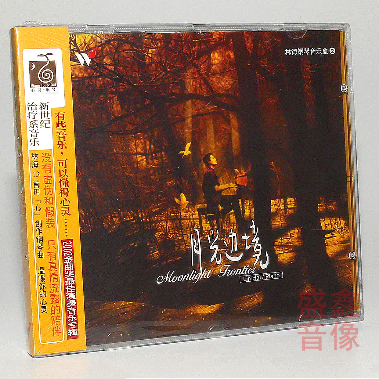 正版休闲音乐 林海专辑 钢琴音乐 月光边境 cd 汽车载cd碟片