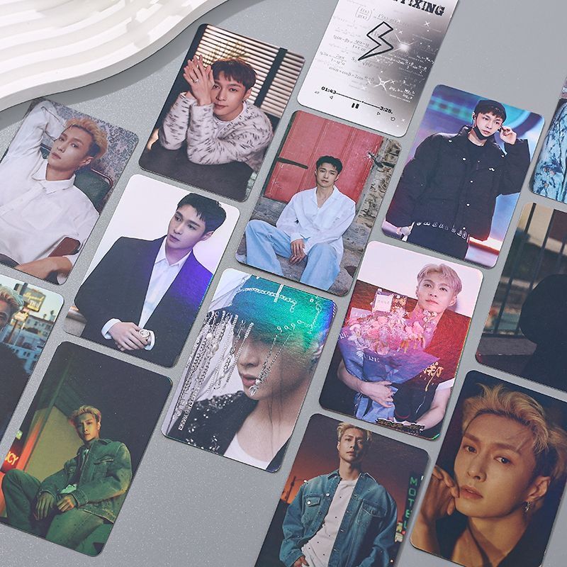 LAY张艺兴镭射小卡50EXO