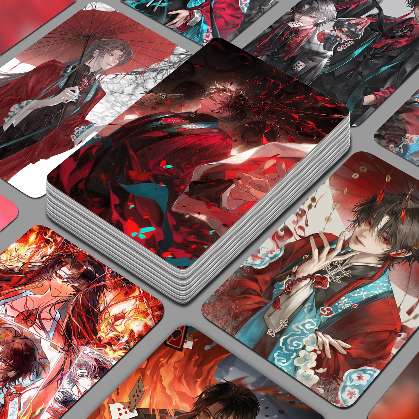 动漫我不是戏神55张高清LOMO小卡