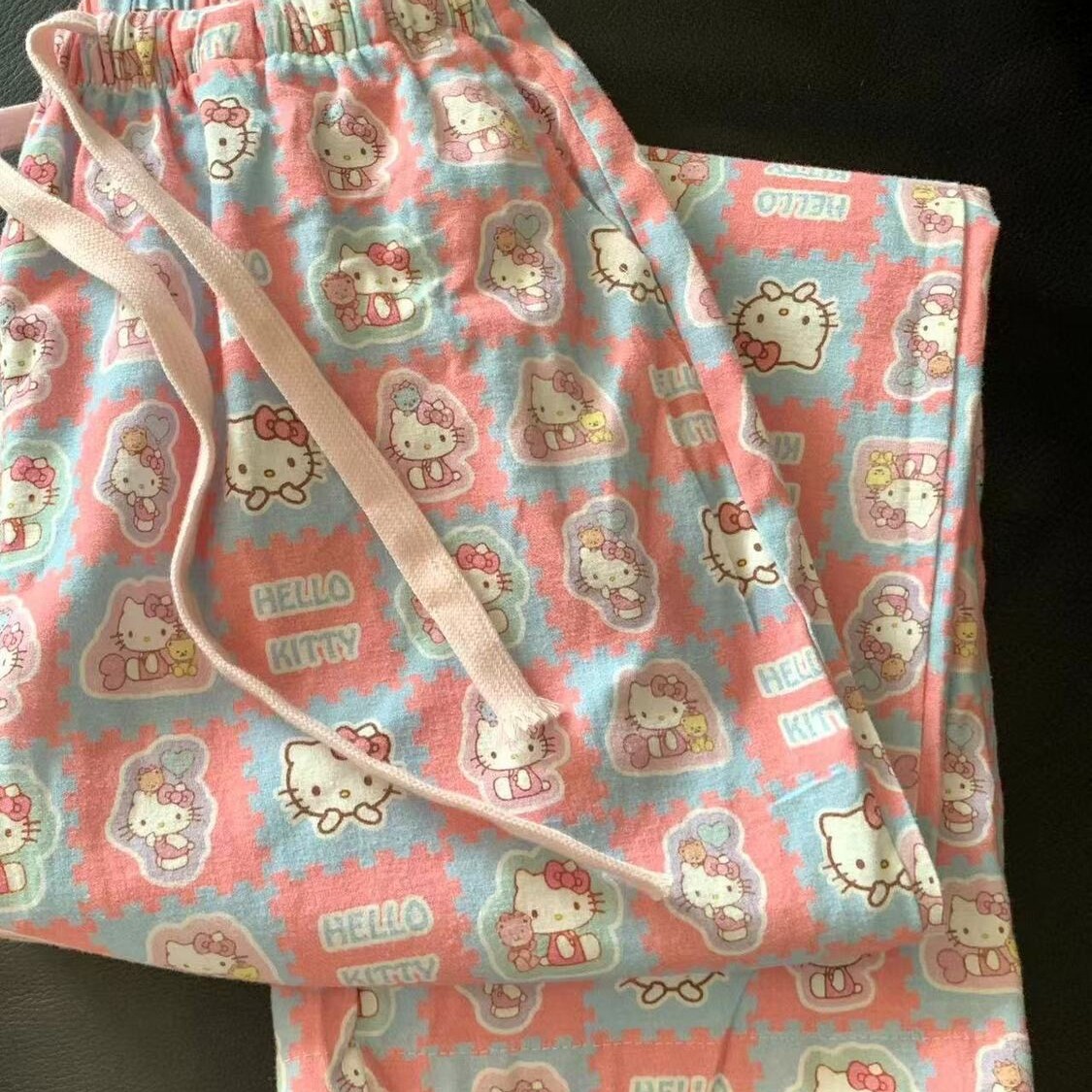 睡裤女宽松休闲300斤大码可外穿