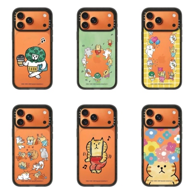 C家联名MagSafe磁吸懒洋洋喵之助猫咪适用iphone17手机壳16promax苹果15pro透明14plus保护套13卡通12日韩