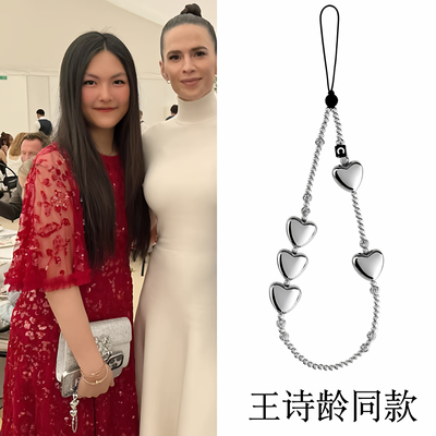 kt猫手机链挂绳女卡通可爱短款手腕挂链防丢ccd挂绳通用安卓苹果