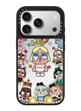 CASE联名环绕好朋友哭娃适用17promax手机壳iPhone16pro苹果15plusMagSafe磁吸14p镜面C家13可爱12潮流11简约