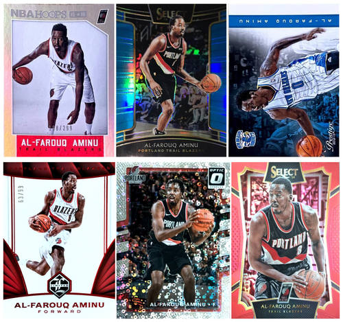 【iR】NBA球星卡 Panini 法鲁克 阿米奴 Farouq Aminu 限量 普特
