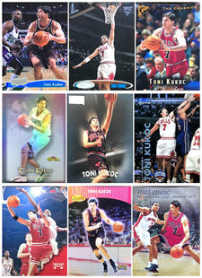 【iR】NBA球星卡 Topps UD 托尼 库科奇 Toni Kukoc 限量 普特卡