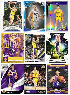 【iR】正版NBA球星卡 Panini 朗佐 鲍尔 Lonzo Ball 湖人 鹈鹕