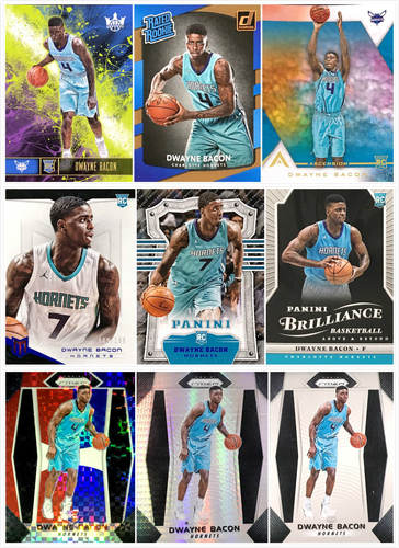 【iR】正版NBA球星卡 Panini 德维恩 培根 Dwayne Bacon 黄蜂