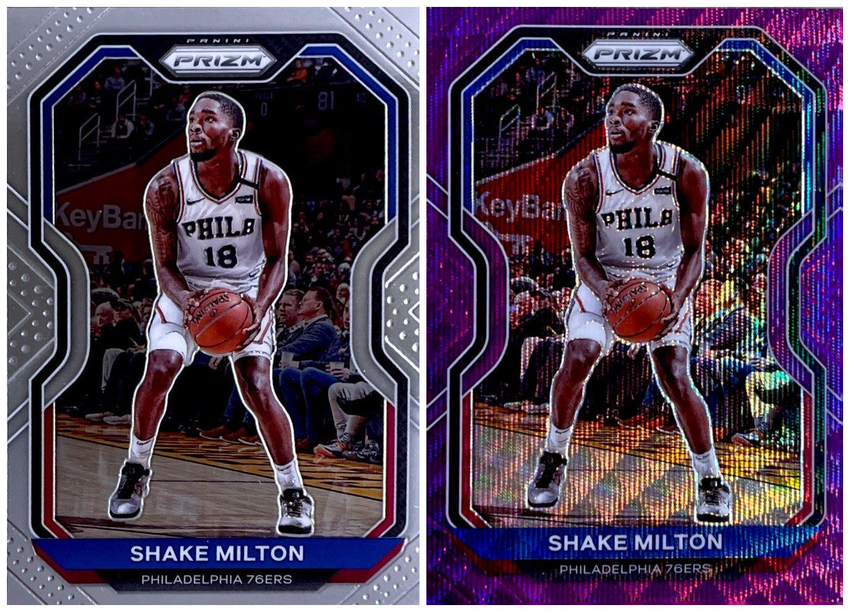 NBA正版谢克米尔顿球星卡