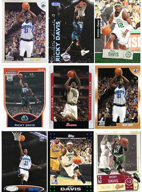 【iR】NBA球星卡 Topps UD 里基 戴维斯 Ricky Davis 新秀 普特卡