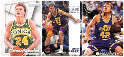 【iR】NBA球星卡 Topps Panini 汤姆 钱伯斯 Tom Chambers 普卡
